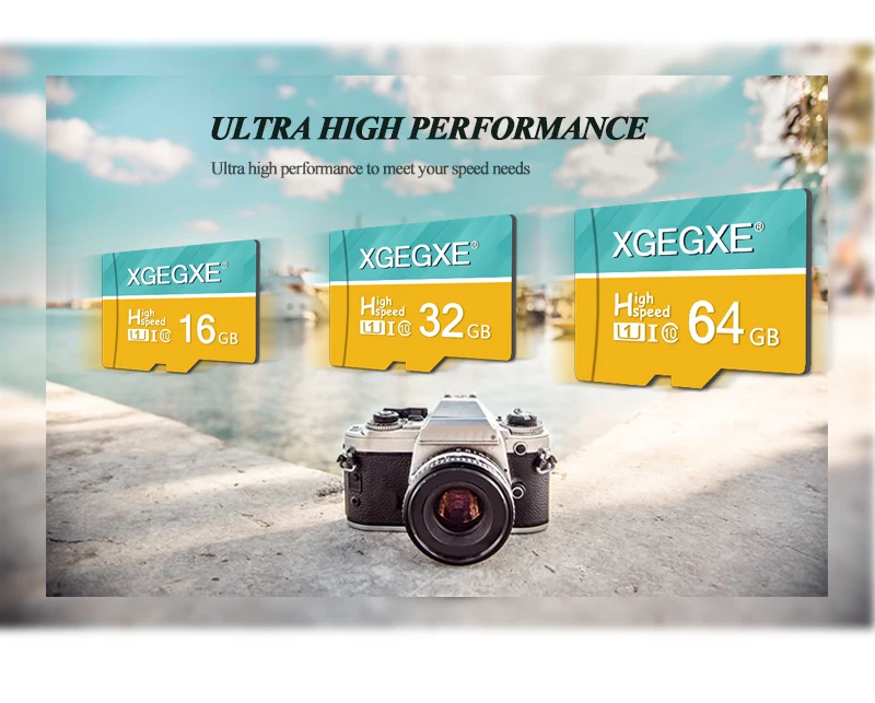 XGEGXE TF карта 64 ГБ 32 ГБ высокая скорость класс 10 16 ГБ 8 ГБ U1 T флеш-карта UHS-I для телефона камеры ПК карта памяти