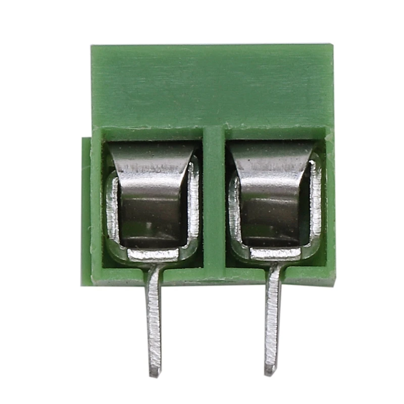 20 шт. 2 полюса 5 мм Шаг монтажа печатной платы винтовой клеммный блок 8A 250 В PCB