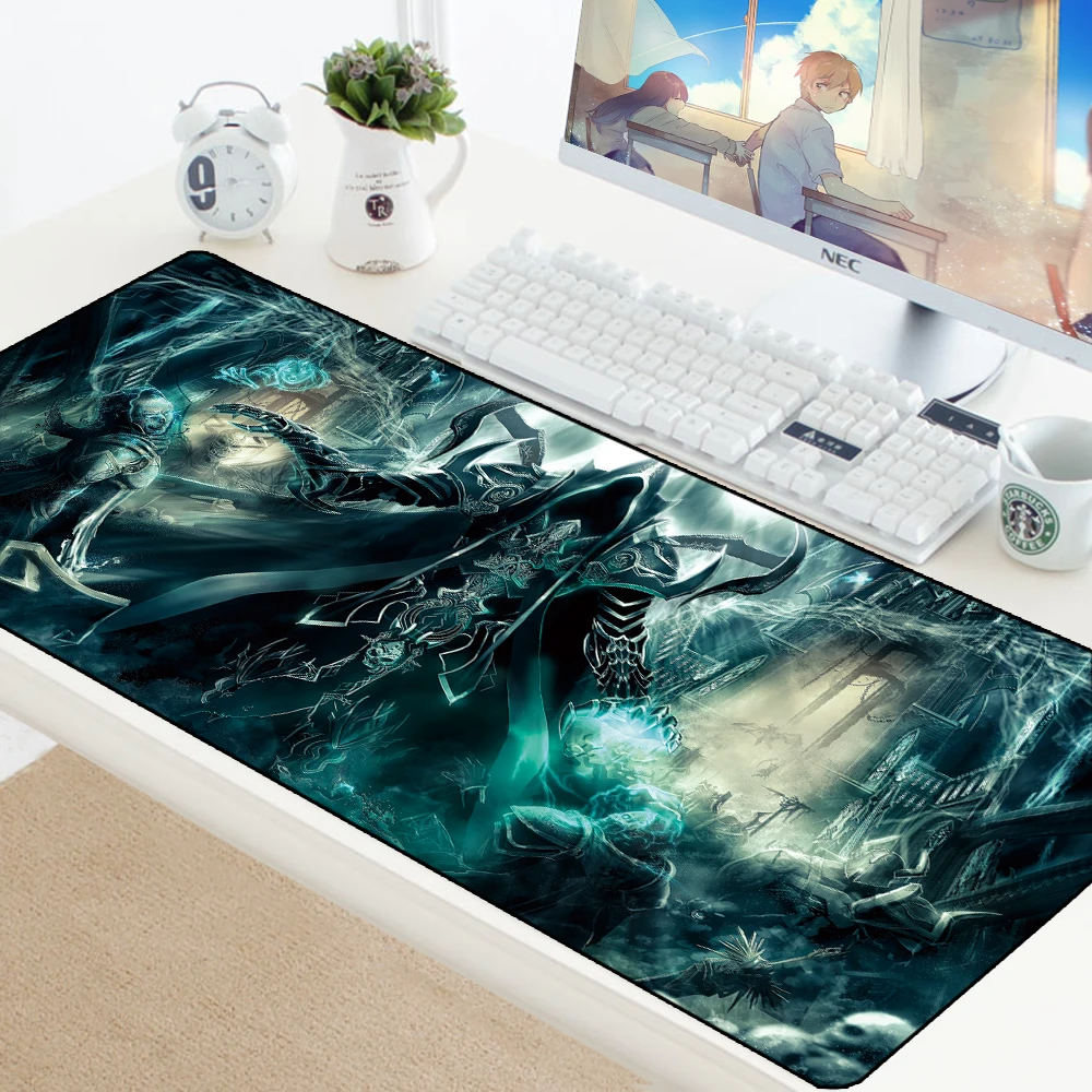Diablo 3 коврик для мыши резиновый коврик XL большой игровой коврик для мыши геймер Противоскользящий ПК коврик для мыши Lockedge HD офисный коврик мышь для ноутбука