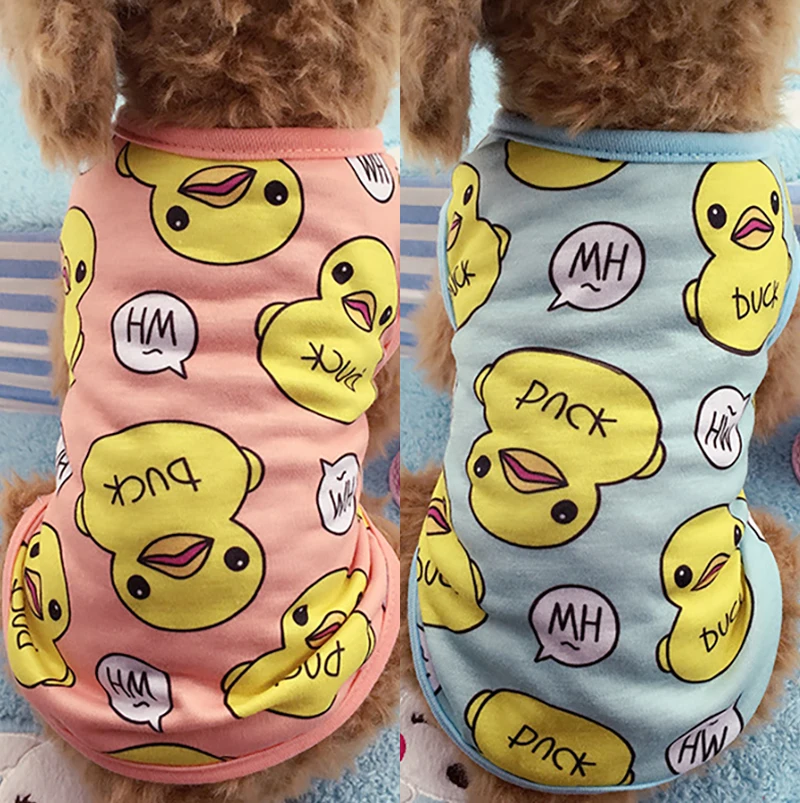 Весенне-летняя Новинка одежда для собак яркий рисунок жилет кошек товары