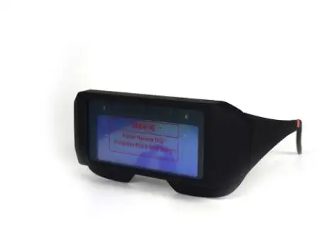 

Solar Powered Auto Darkening Welding Mask Helmet Eyes Goggle Welder Anti-Glare Glasses Scalable Adjustment