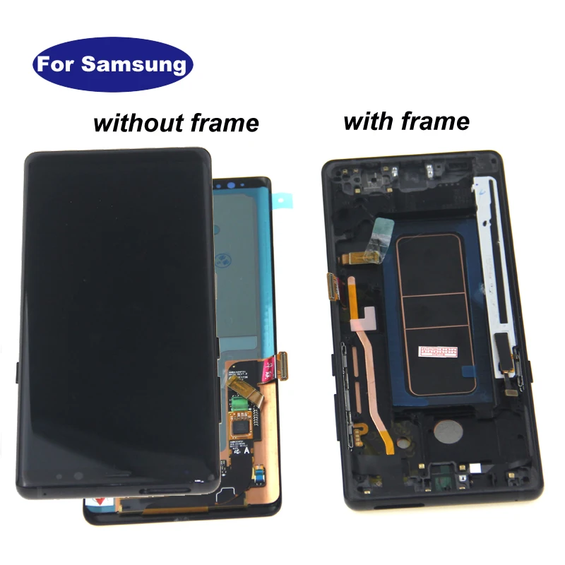 Amoled Display Lcd For Samsung Note 8 N9500 N950U N950FD Screen For Galaxy Note 8 Display Lcd With screen