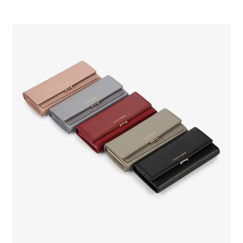 

Geometric Women Long Wallet Many Departments Female Wallets Lady Clutch Purses Card Holder Cell Phone Pocket Carteras