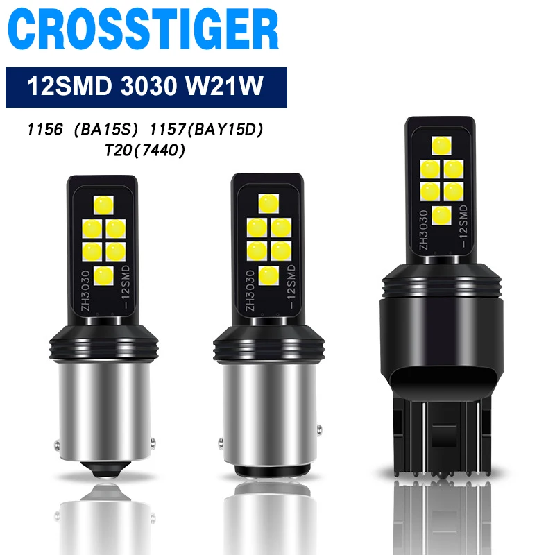 2 шт. Автомобильные светодиодные лампы для указателей поворота 1156 P21W BA15S 1157 P21/5W