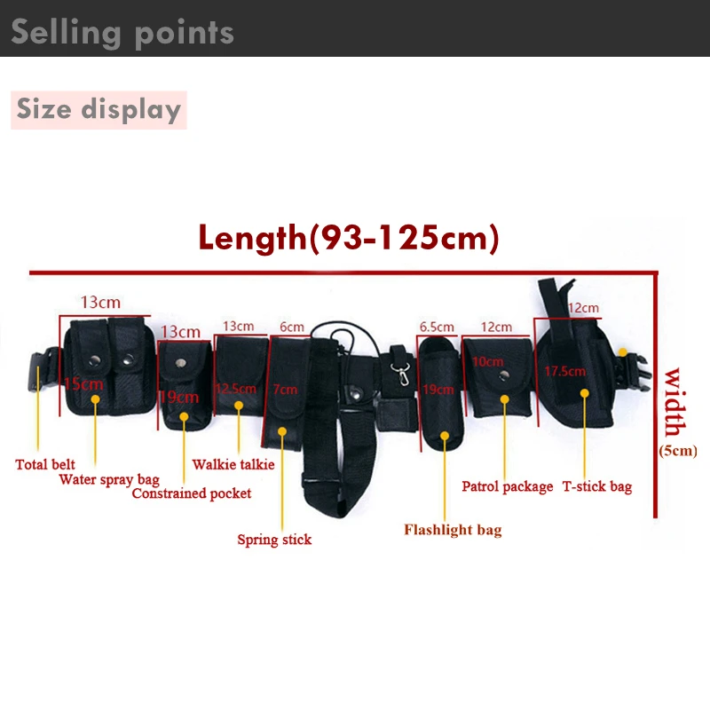 Ремень тактический полицейский полицейские ремни безопасности для военных