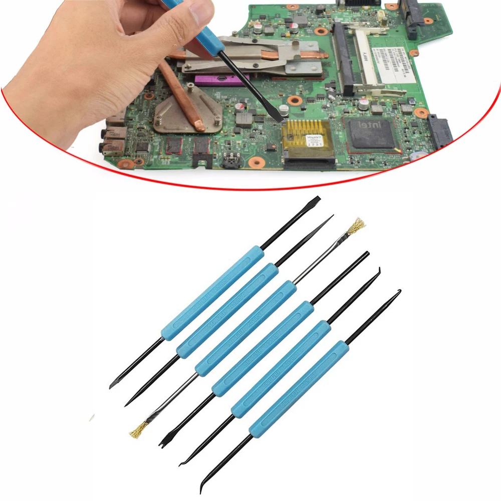 Вспомогательное приспособление для распайки печатных плат 6 шт. инструмент