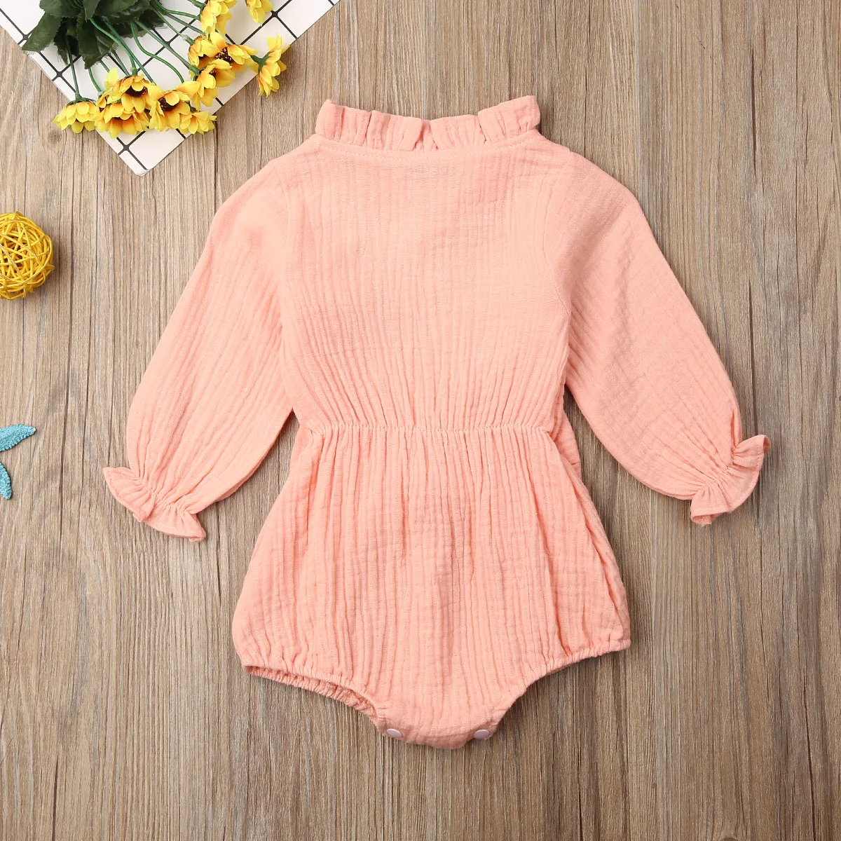 Милая одежда для маленьких детей 2019 девочек с длинными рукавами и большим бантом