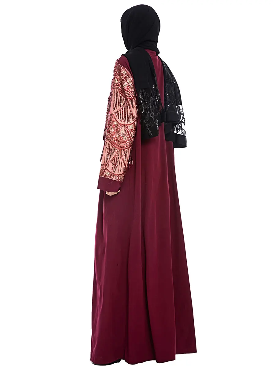 Женский турецкий кафтан Abaya 2019 марокканский Простой Модный женский халат с