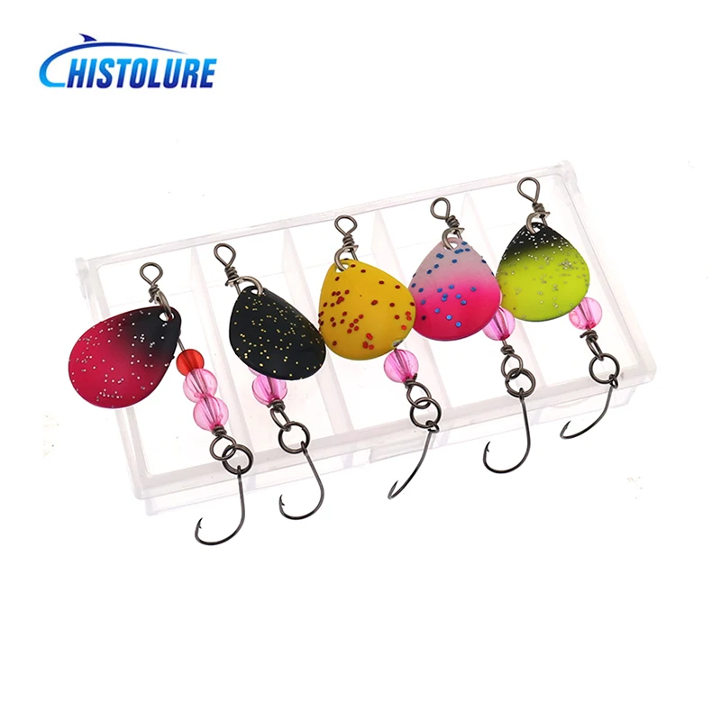 5 шт./корт. Рыболовная блесна 2 3 г с одним крючком металлическая джиг приманка для