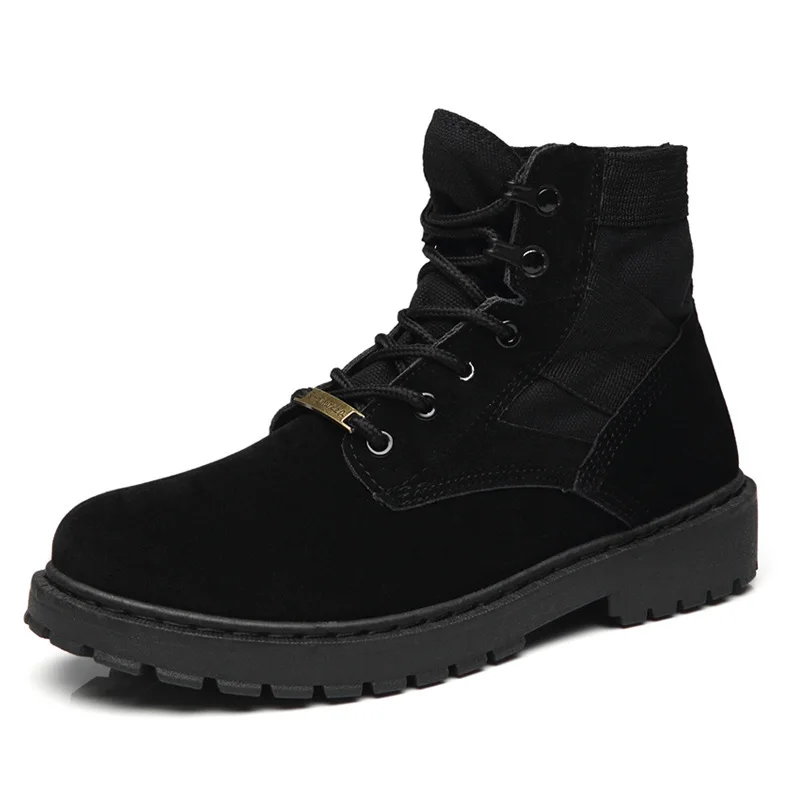 

Workwear Shoes Male Outdoor Combat Shoes Waterproof Desert Martin Boots