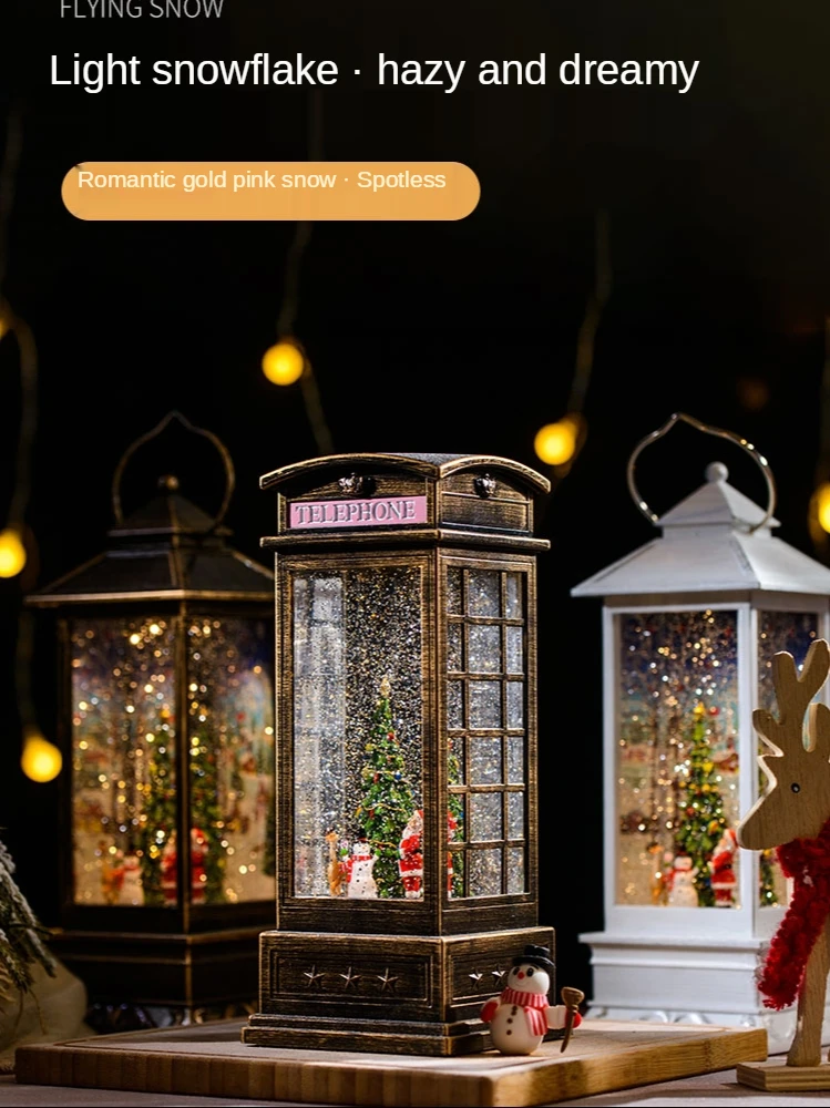 

Children's Christmas decorations festival supplies scene layout shop Snowman tree decorations atmosphere props gift box