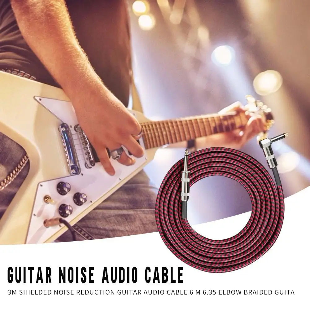 Горячая Распродажа гитарный аудио кабель с высокой чувствительностью 3 м