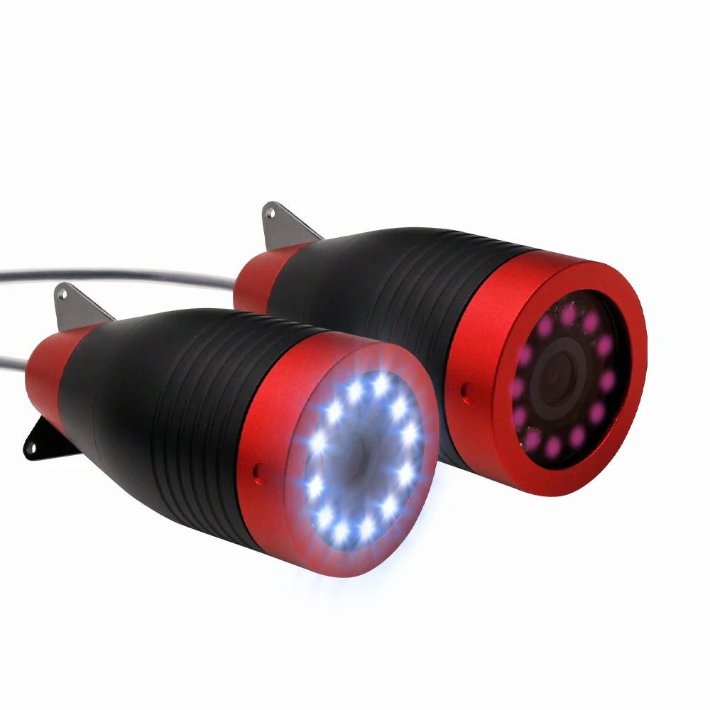 Pаспродажа Эхолот-рыболокатор Erchang DV3524E, подводная камера для рыбалки, двойная лампа, 24 светодиода, 7 дюймов, 15 м, 30 м, ночное видение 92 градуса, для морско...