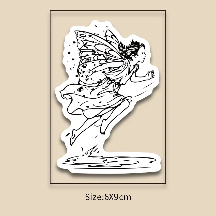 Прозрачные силиконовые штампы 9 х6 дюймов | Дом и сад