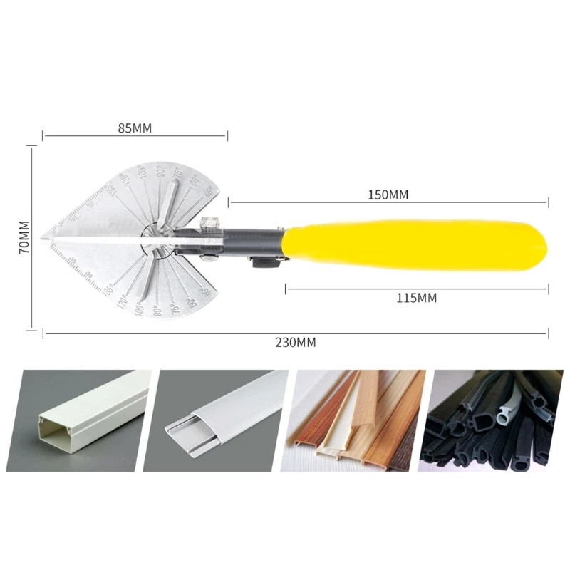 

5 in 1 Cutting Pliers Kit Garden Scissors Set Cutting Wire Grooves Plastic Pipe