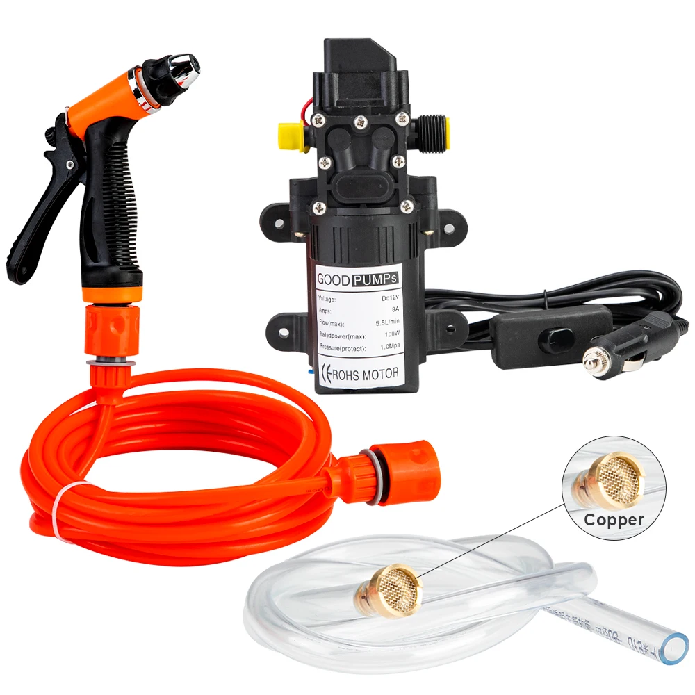 Электрическая Беспроводная Автомойка пистолет с насосом 12 В Аксессуары Для