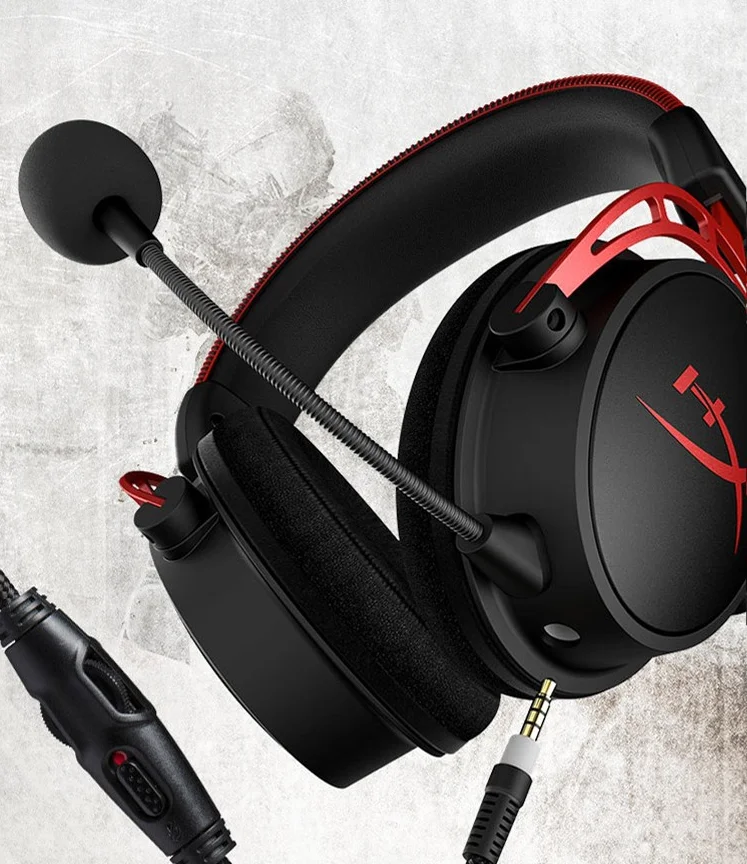 

Hyper X Cloud Alpha Noise reduction Electronic headphone Play Game earphone