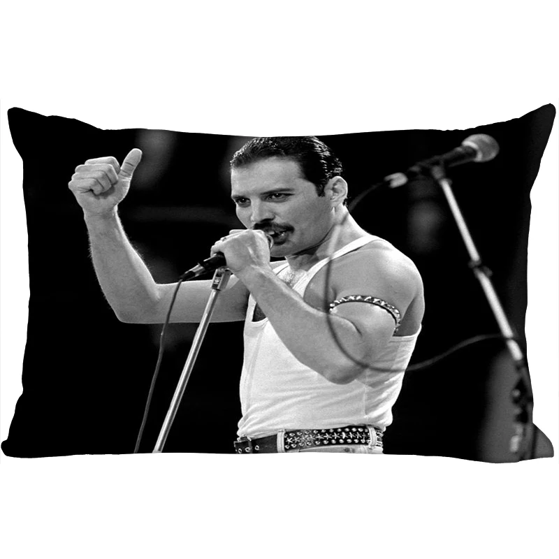 

Новинка, наволочка Freddie с принтом ртути на заказ, двухсторонняя стандартная сатиновая шелковая мягкая прямоугольная Наволочка на молнии, бо...