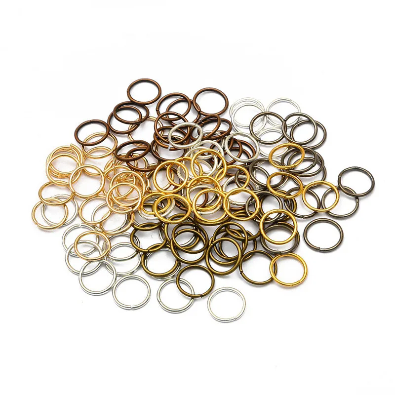 

50-200 Pcs/set Hair Rings Dreadlock Beads Retro Alloy Viking Hollow Round Gold Silver Hair Braid Dread Tube for Hair Accessories