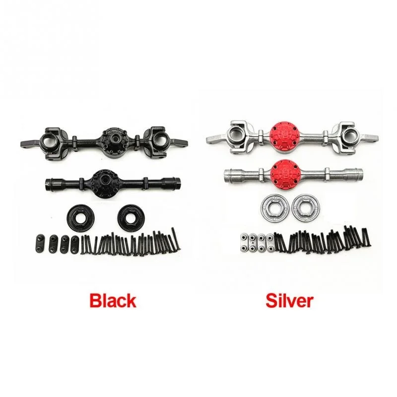 

Передний и задний металлический корпус вала для WPL 4X4, модифицированные обновленные аксессуары «сделай сам» для восхождения по бездорожью, ...