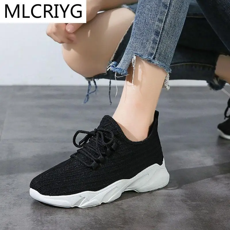 

2021 spring and autumn new Joker women's net shoes breathable casual shoes non-slip wear-resistant sports shoes casual shoes