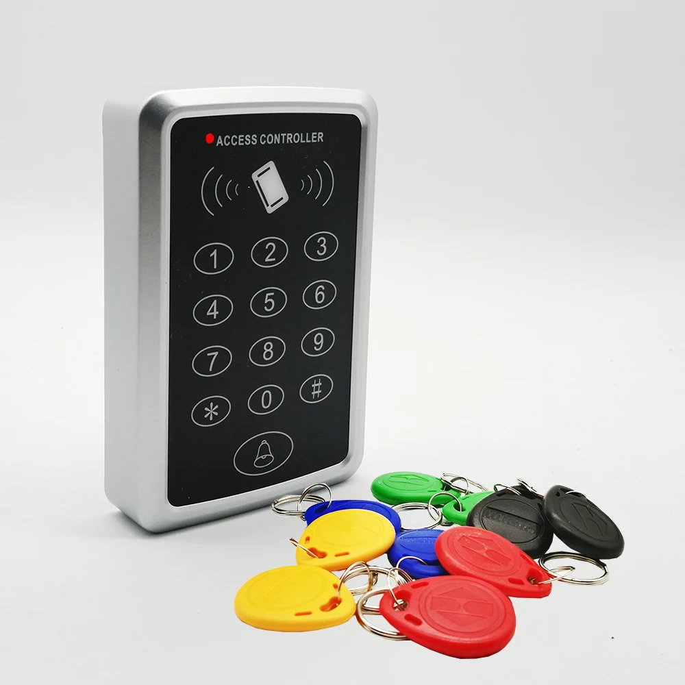 125 кГц Rfid система контроля доступа клавиатура карта дверной замок контроллер - Фото №1