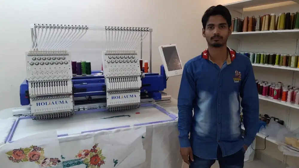 Высококачественная цифровая Новая компьютеризированная вышивальная машина Tajima