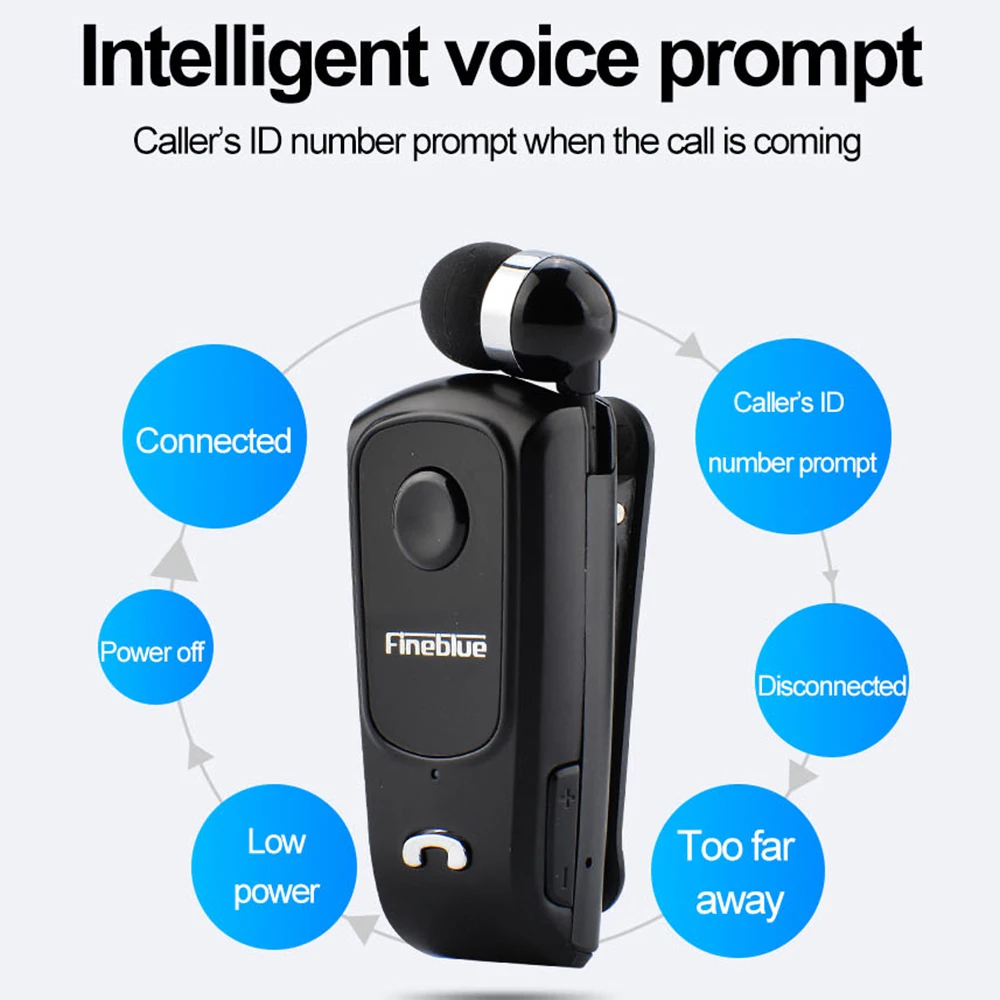 FineBlue F920 мини беспроводные Bluetooth наушники V4.0 гарнитура звонки напоминают вибрацию носить Клип Спорт Бег Наушники Hands Free