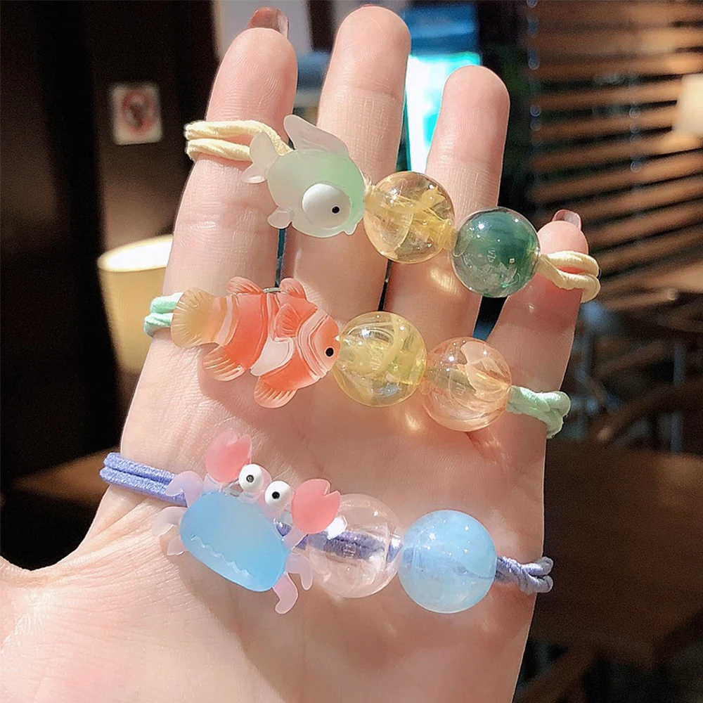 Повязка на голову с мультяшным крабом милый мультяшный головной убор для девочек