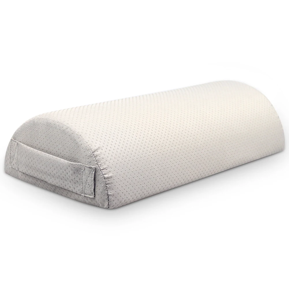 

Foot Rest Cushion Inflatable Knee Pain Relief Office Pillow Ergonomic Memory Foam Half Cylinder Comfort Tired Home Leg Aching