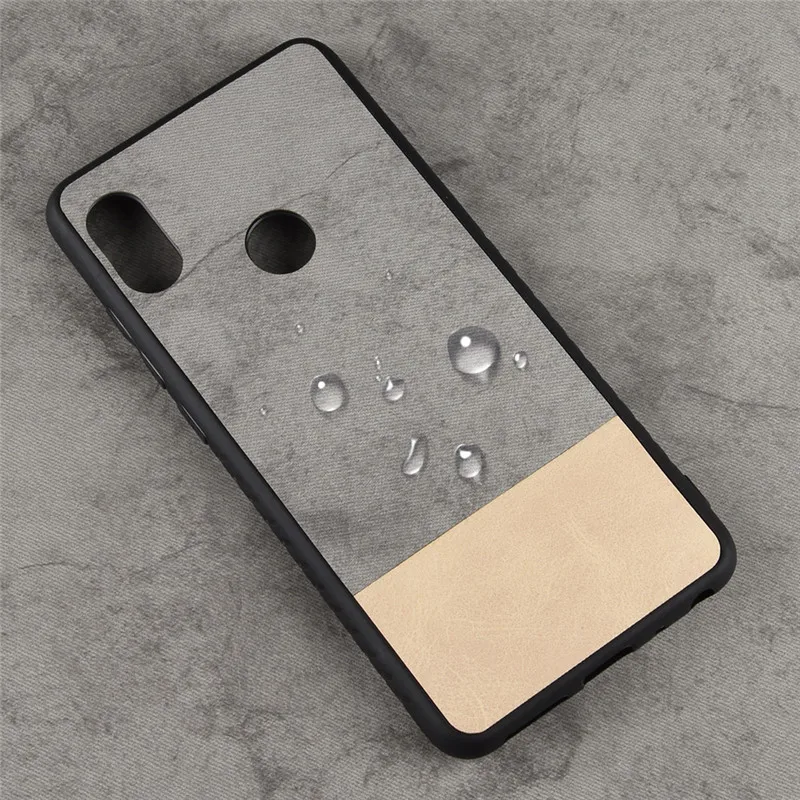 Для Xiaomi Redmi Note 5 Pro Чехол Prime чехол два цвета PC + TPU Роскошный кожаный чехол-накладка