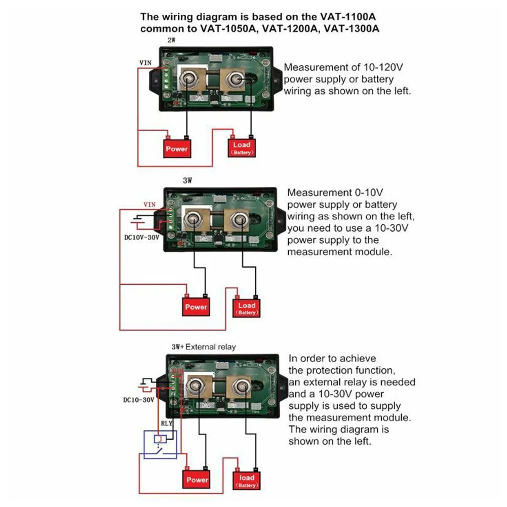 Мощность батарея Емкость Инструмент электромобиль тестовый метр беспроводной