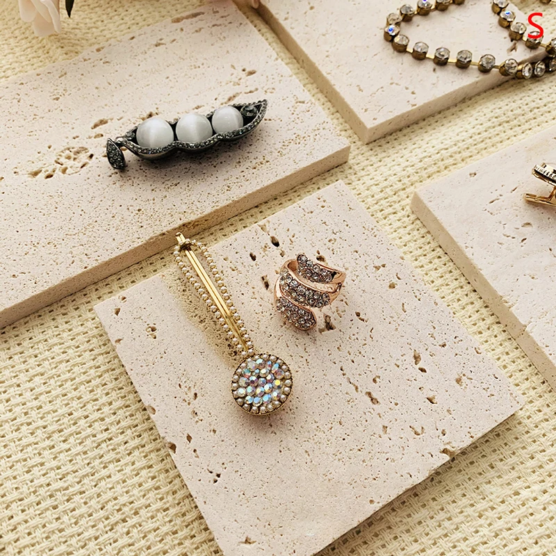 

1PC Jewelry Box Jewelry Display Holder Bracelet Ring Earring Pendant Tray Case Jewelry Vase Display Coasters