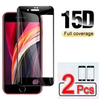 Закаленное стекло для iPhone SE, 12 Pro Max, 12 mini, 11 Pro Max, 2 шт.