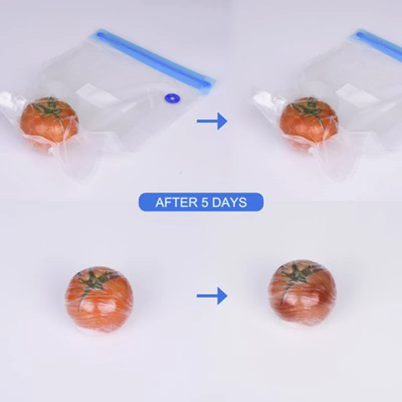 

New 15pcs /Set Vacuum Food Sealed Bag Kitchen Reusable Storage Bag PA /PE
