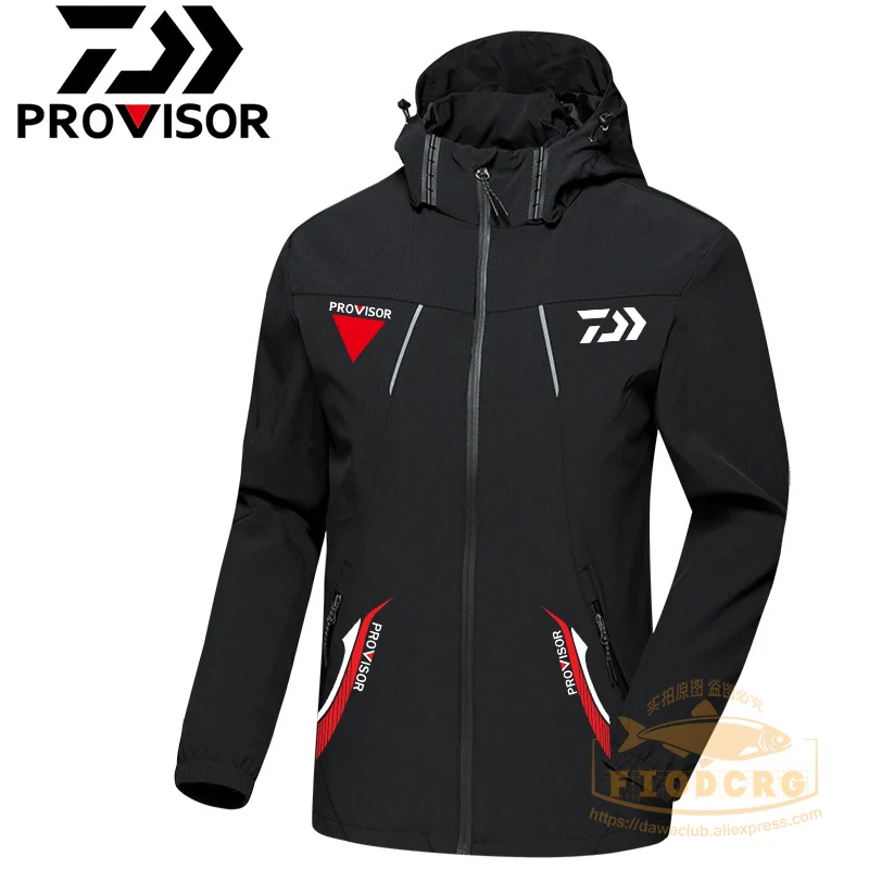 

Men DAWA Fishing Jacket Fishing Trousers Autumn Fishing Clothes Reflected Outdoor Cycling Jacket Waterproof DAIWA Fishing Pants