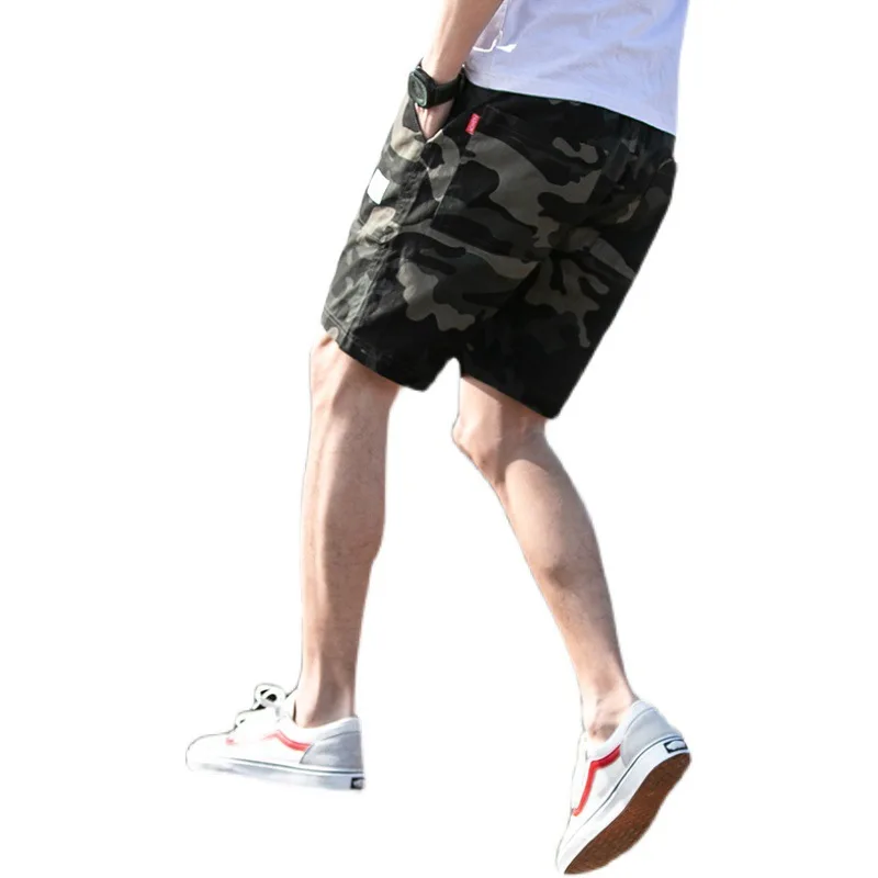 

The main summer push men 95 cotton loose casual five-minute pants sports shorts men's bottom
