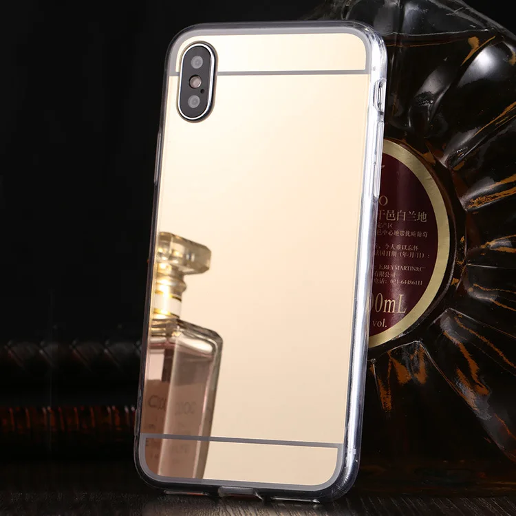 ТПУ чехол с зеркальной поверхностью для samsung A10 A20 A30 A40 A50 A6 A7 A8 A9 J4 J6 для Galaxy S8 S9 S10 плюс S10e Note9 8 S7 Edge чехол