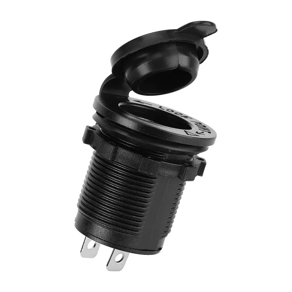 12 В 24 ABS автомобильный мотоцикл прикуриватель розетка с водонепроницаемой