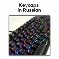 1pcs 104 key korean 106 key russian backlit keycap oem profile keycaps for cherry mx keyboard