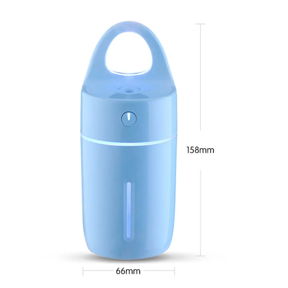 

240ML Portable USB Charging Air Humidifier LED Night Light Home Office Car Humidifiers Mist Maker Air Purifier