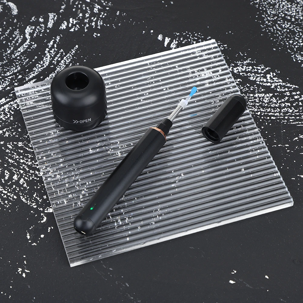 Ушная палочка 3 9 мм Цифровой отоскоп Wi Fi видимый ухо эндоскоп Портативный ушной