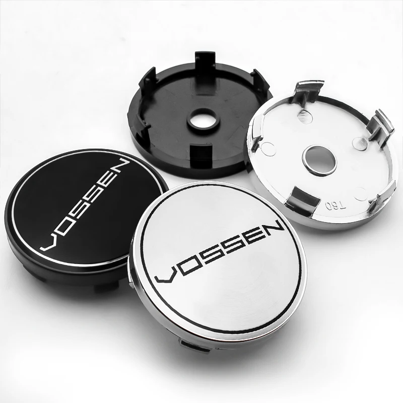 

4pcs 56/60MM VOSSEN Logo Badge Car Wheel Center Hub Caps Cover Emblem Stickers Car Styling For Wheel Decoration Auto Accessories