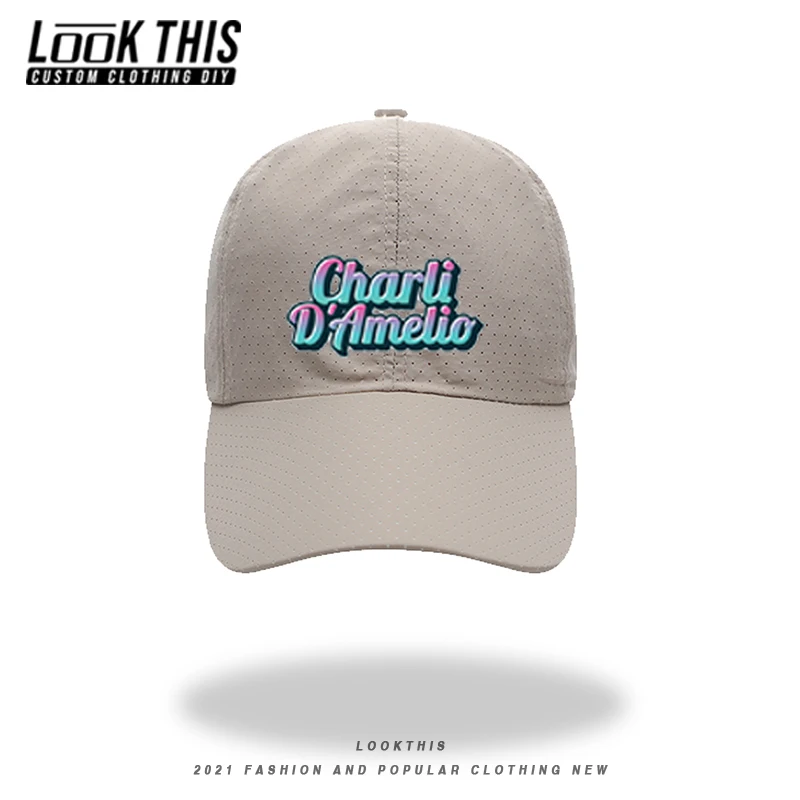 

Hype House Women's Men's Baseball Cap Summer New Unisex Hip Hop Hats Beach Street Letters Solid Color Breathable Mesh Sun Cap