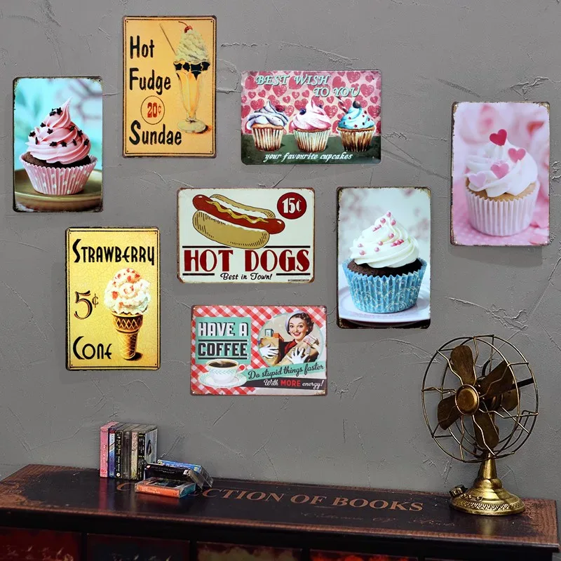 

HAVE A COFFEE VINTAGE Tin Sign Bar pub home Wall Decor Retro Metal ART Poster