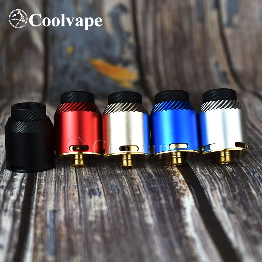 

Rda электронная сигарета Wolf Coolvape Drop Dead с bf pin, перестраиваемый, 24 мм
