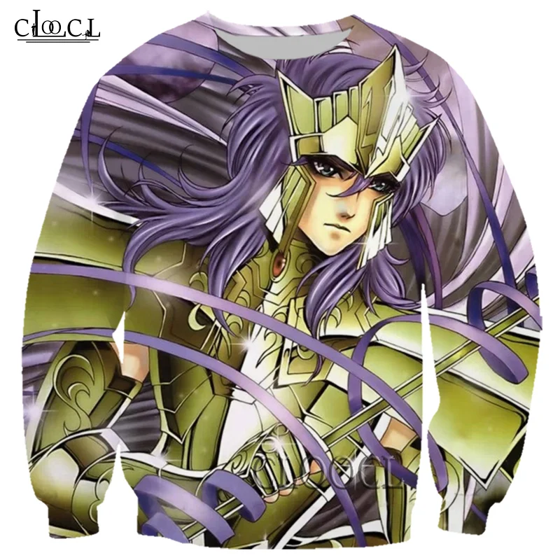 

HX Anime The Knights of the Zodiac 3D Print Men Women Sweatshirt Harajuku Fashion Unisex Sportswear Casual Tops0001