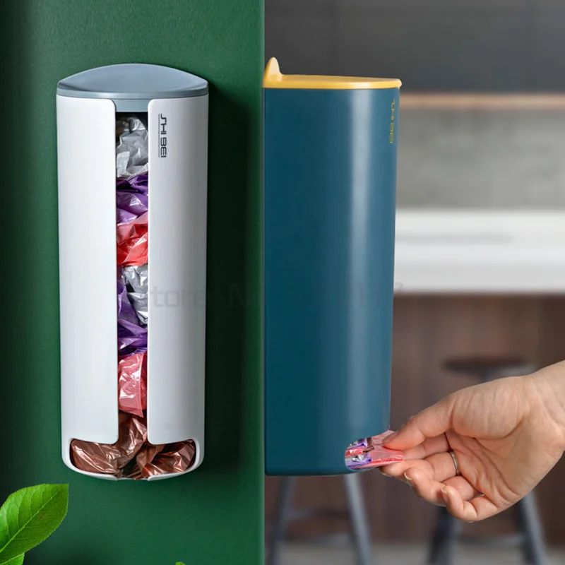 Бытовой Настенный контейнер для хранения мусора Кухонный Контейнер без следов