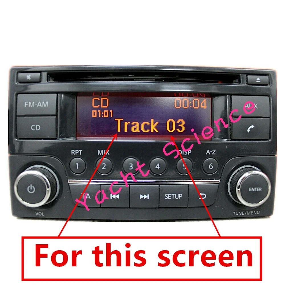 Gauge Cluster Car Radio cd плеер ЖК экран дисплей Pixel Ремонт для Nissan Qashqai X Trail Frontier Note Juke Dualis