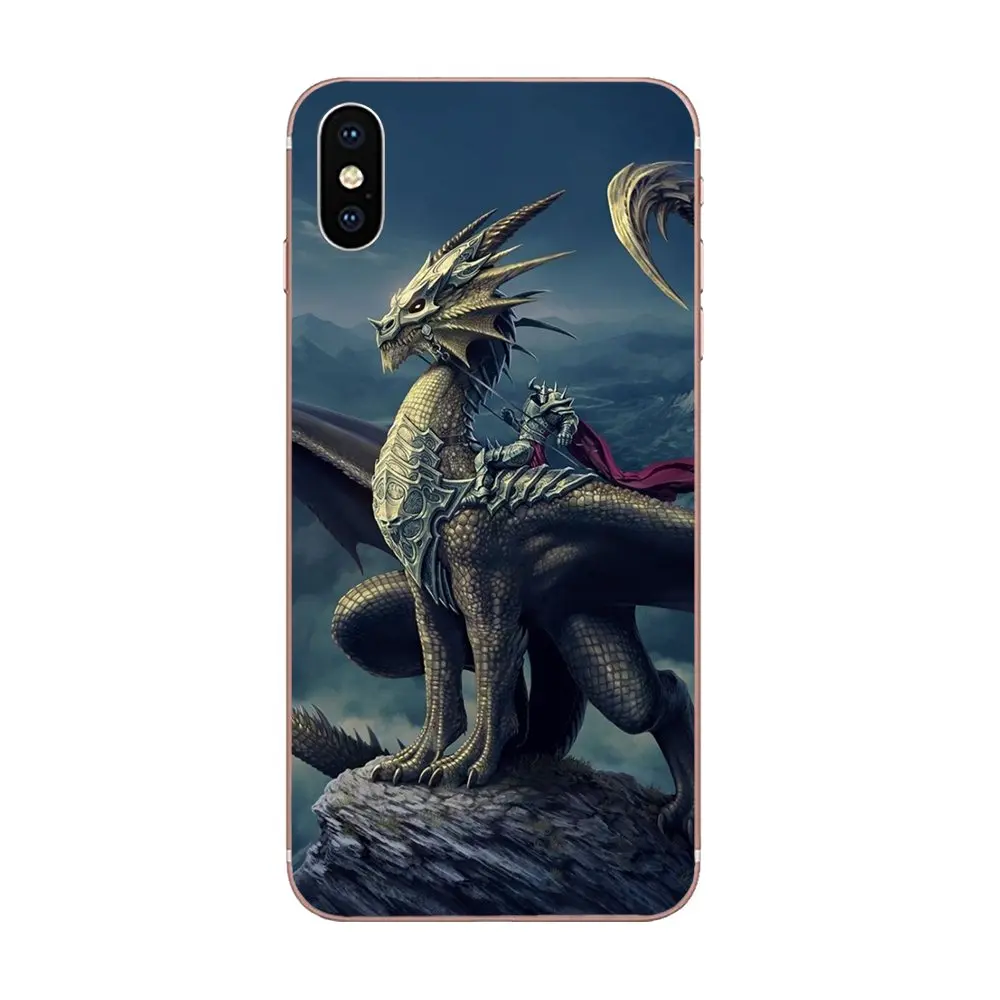 Для Xiaomi Redmi Note 2 3 3S 4 4A 4X5 5A 6 6A Pro Plus TPU чехол для телефона с принтом Дракон возраст игровой постер